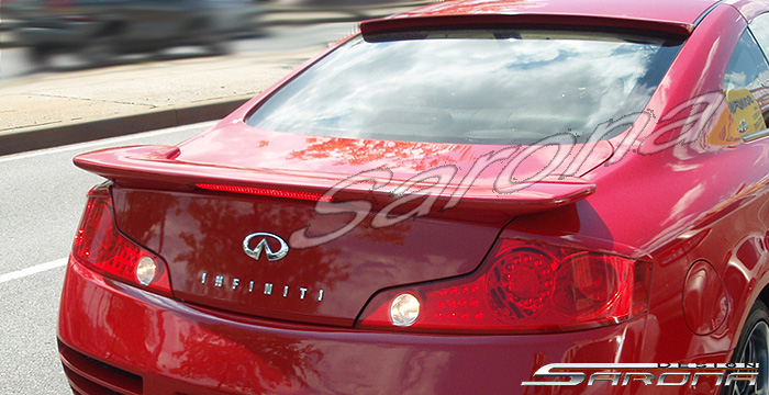 Custom G35 Coupe Roof Wing  (2003 - 2007) - $299.00 (Manufacturer Sarona, Part #IF-010-RW)